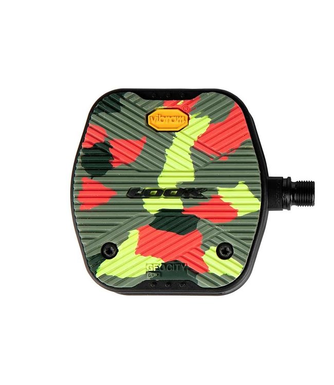 LOOK GEO City Grip Platform Pedals Camo