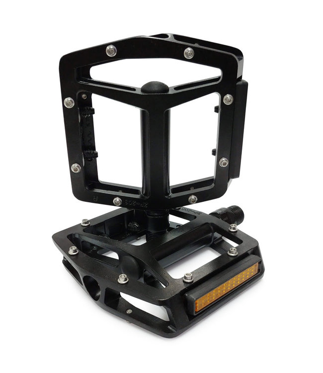 Pédales aluminum platforme Noir