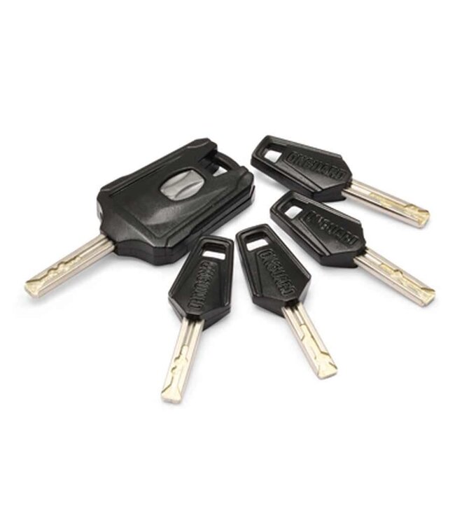 OnGuard Doberman 8028 Coil Cable w/ Key Lock (12mm x 185cm)