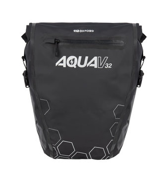 Oxford Oxford Aqua V 32 Double Pannier Bag Black