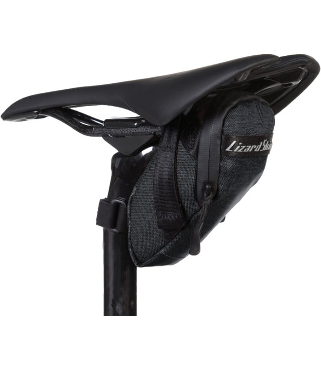 LIZARD SKINS CACHE SADDLE BAG BLACK MEDIUM