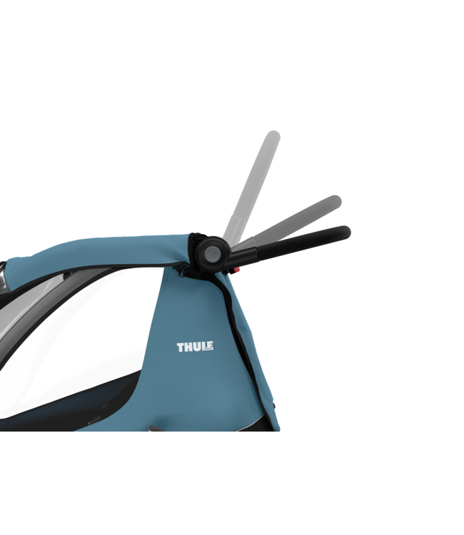 Remorque vélo Courier Bleu aegean de Thule