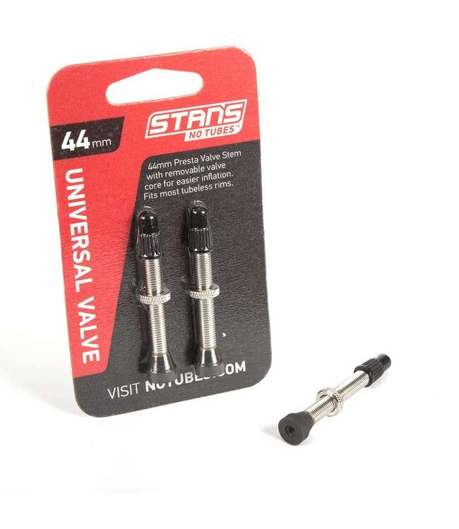 Stan's No Tubes Presta Tubeless Valves 44mm (Pair)