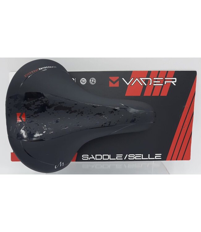 Vader Comfort Saddle Black