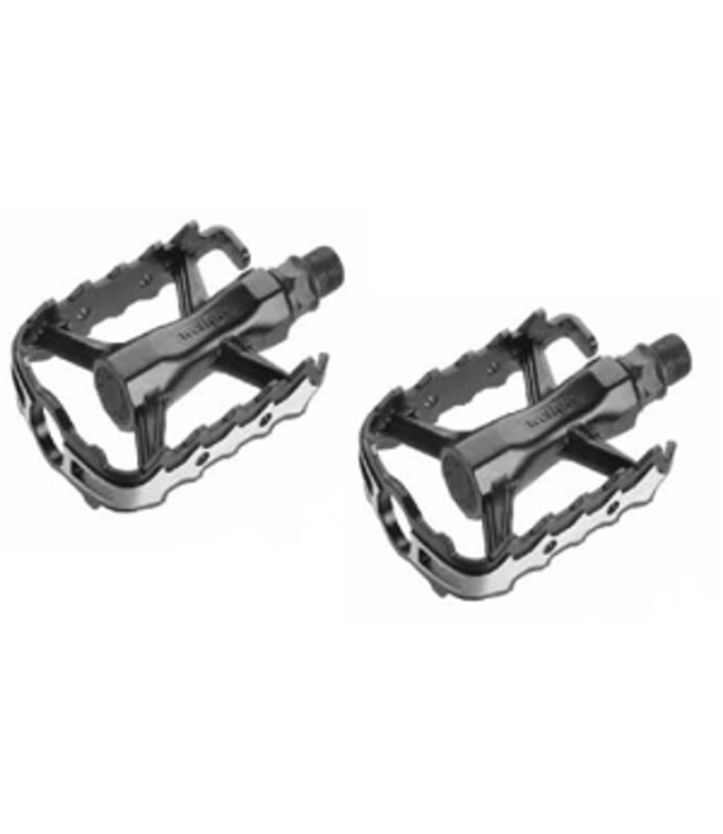 Wellgo 2DU Alloy Pedals Black 9/16″