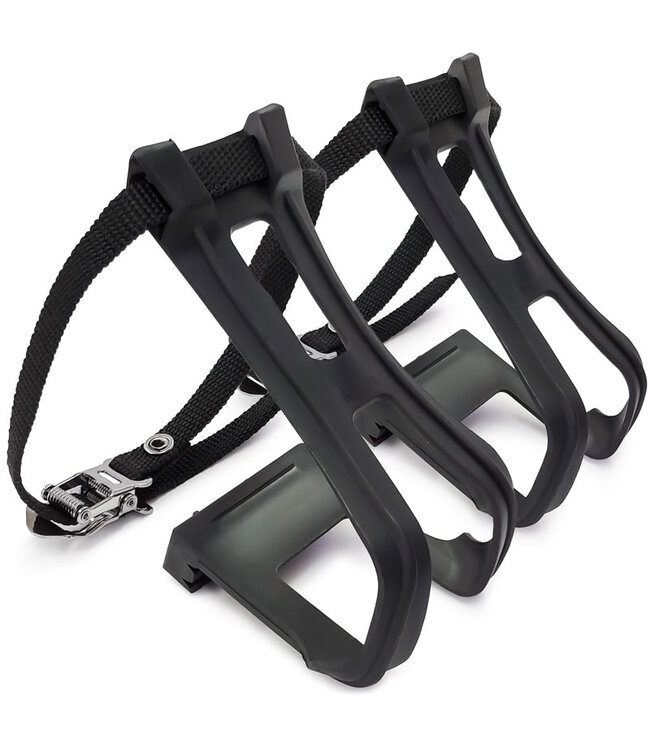 wellgo Toe Clips w/ Straps L