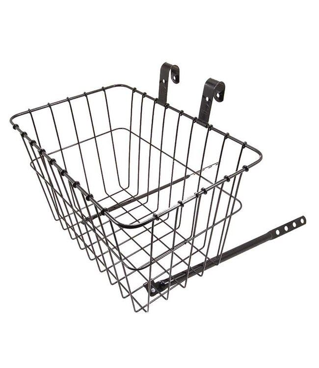 WALD #135BL Grocery Basket Black (14.5 x 9.5 x 9”)
