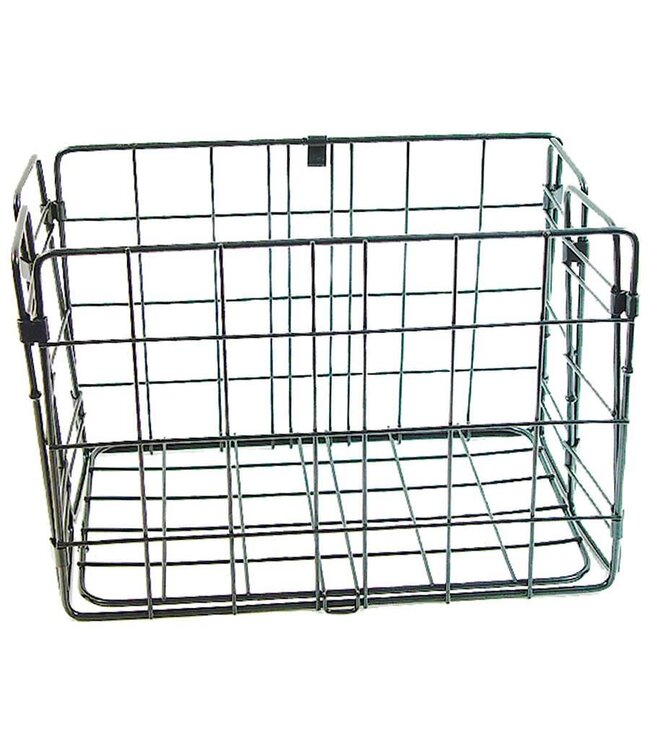 WALD Rear Folding Basket Black 12.75 x 7.25 x 8.5 Shop the Best Bicycles Online