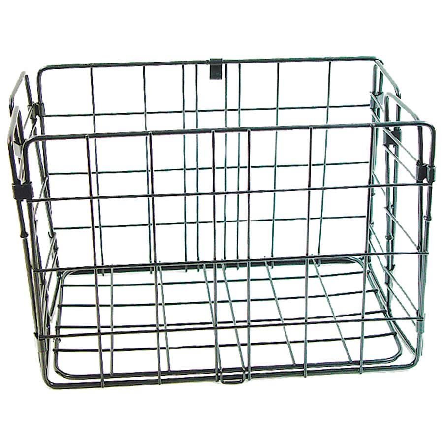 WALD Rear Folding Basket Black 12.75 x 7.25 x 8.5 Shop the Best Bicycles Online