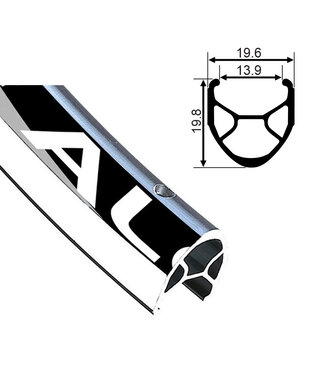 ALEXRIMS ALEXRIMS 700C R-450 (DOUBLE WALL) [CNC]