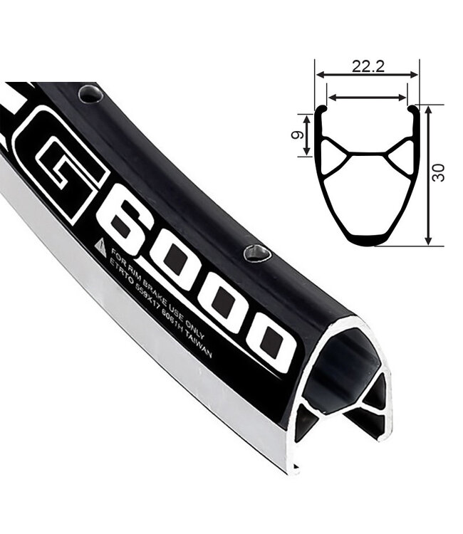 ALEXRIMS 700C G6000 (DOUBLE WALL)
