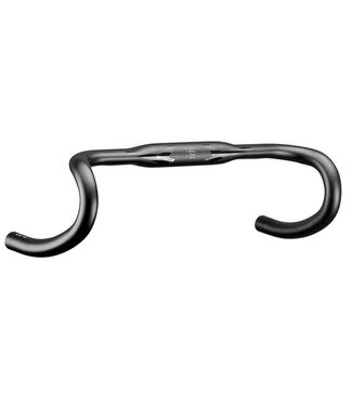 FSA FSA Gossamer Wing Compact Drop Handlebar (Diameter: 31.8mm/400mm, Drop: 125mm, Reach: 80mm and Black)