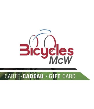 BicyclesMcW Carte-cadeau