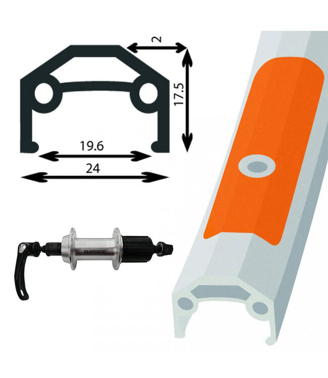 DAMCO 700C ALLOY SILVER (DW)