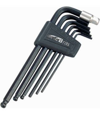 SUPER B Super B Hex Wrench Set (2, 2.5, 3, 4, 5, 6 and 8mm)