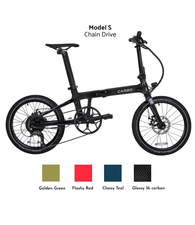 Vélo électrique pliable Mode X de CARBO