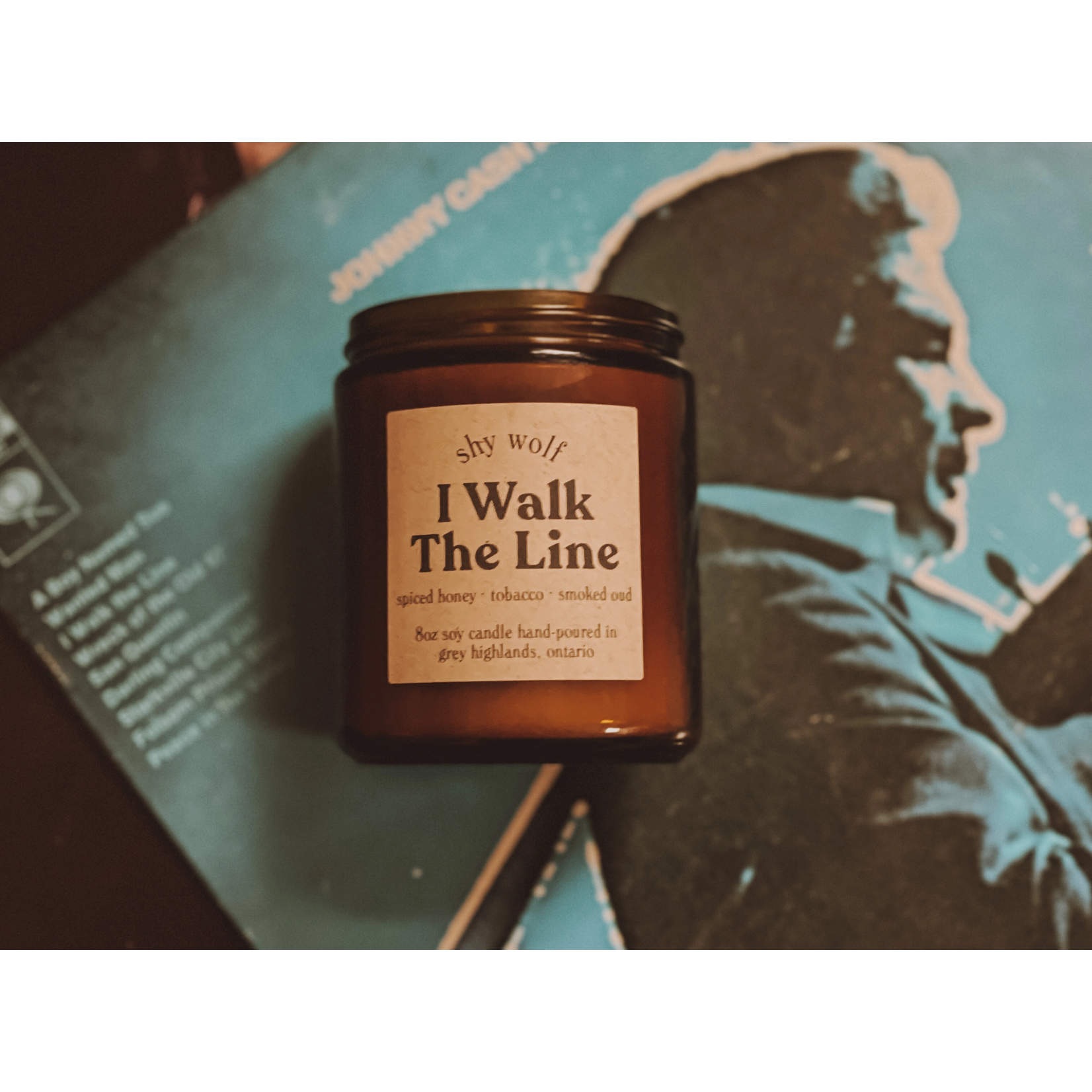 Soy Candle I Walk The Line