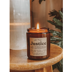 Soy Candle Justice Tarot