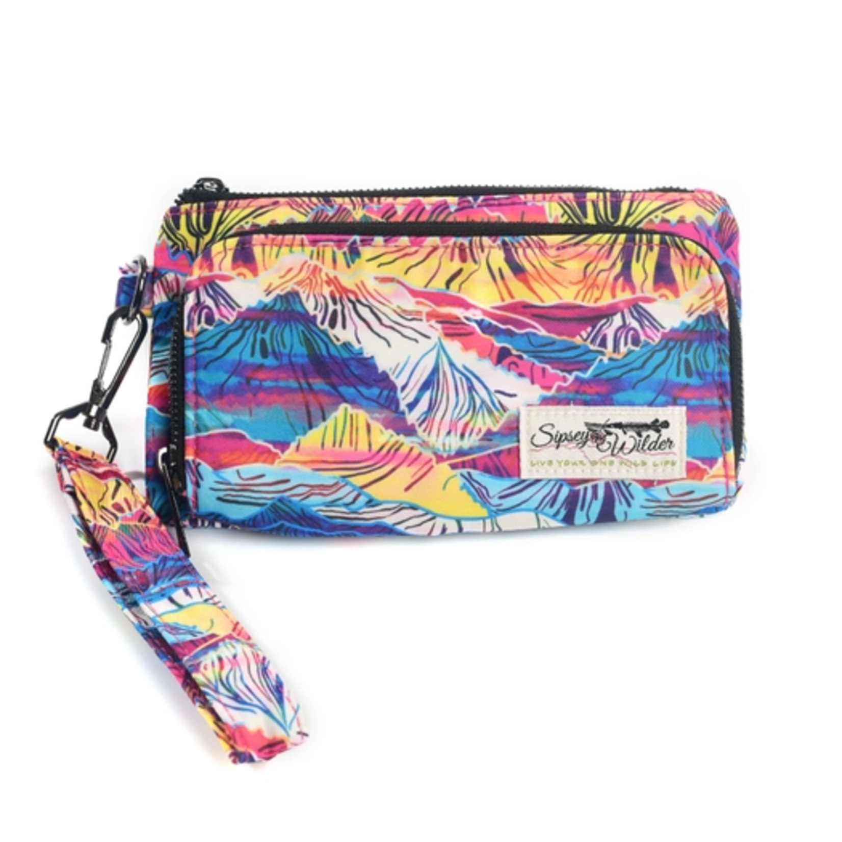 Rainbow Ridge Wristlet Wallet