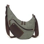 Davan Designs Multi-Functional Canvas Sling Bag - Green