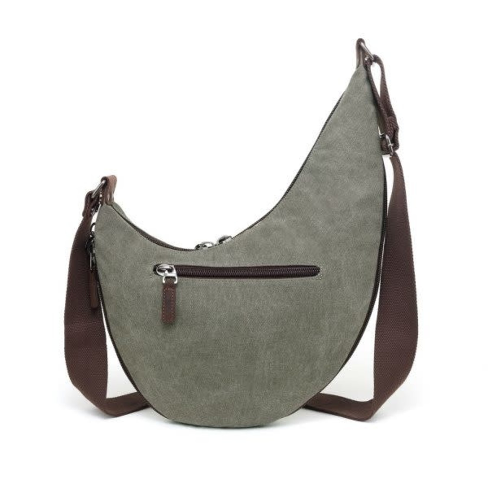 Davan Designs Multi-Functional Canvas Sling Bag - Green