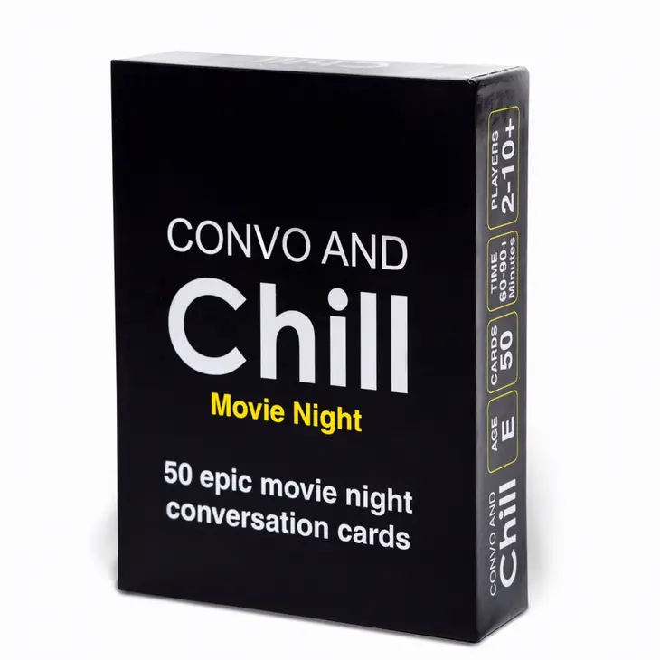 Convo and Chill Movie Night Edition Copper Alley Gift Boutique