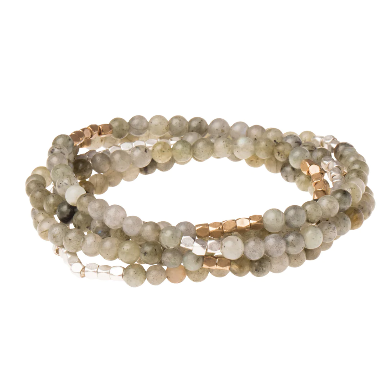 Scout Wrap Bracelet/Necklace Labradorite - Stone of Magic