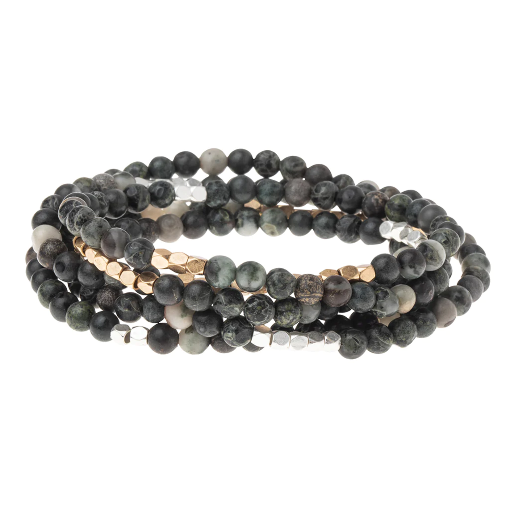 Scout Wrap Bracelet/Necklace Kambaba Jasper- Stone of Tranquility