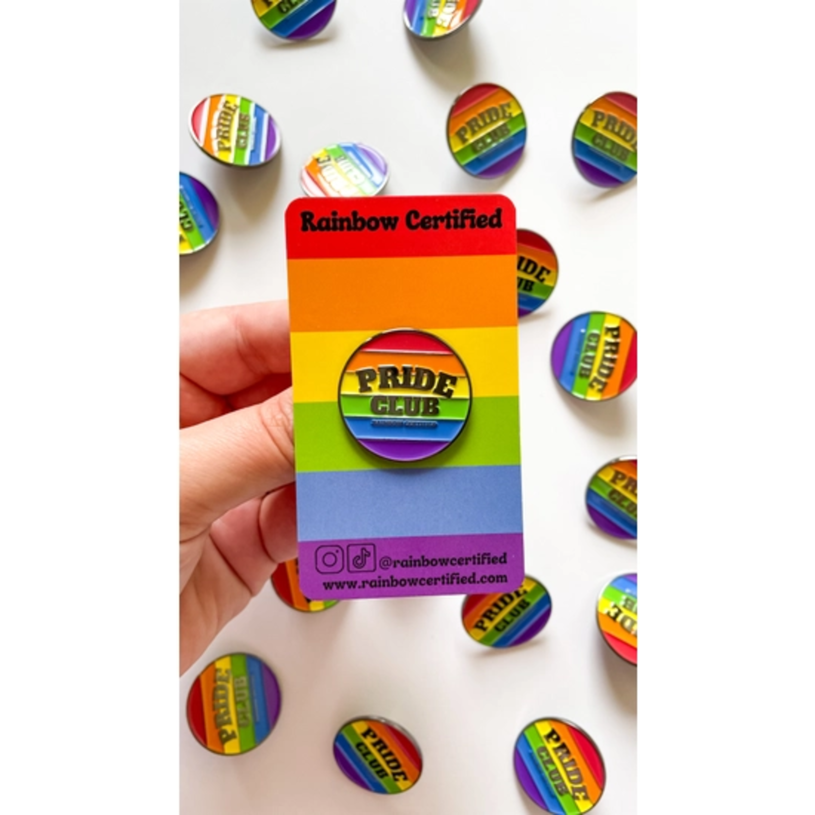 Enamel Pin - Pride Club