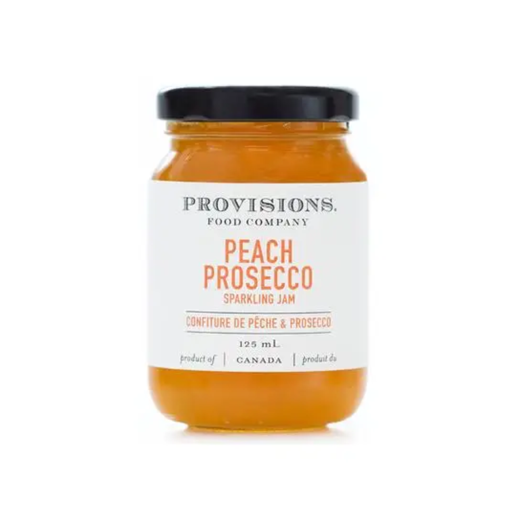 Provisions Food Company Peach Prosecco Sparkling Jam - 125ml