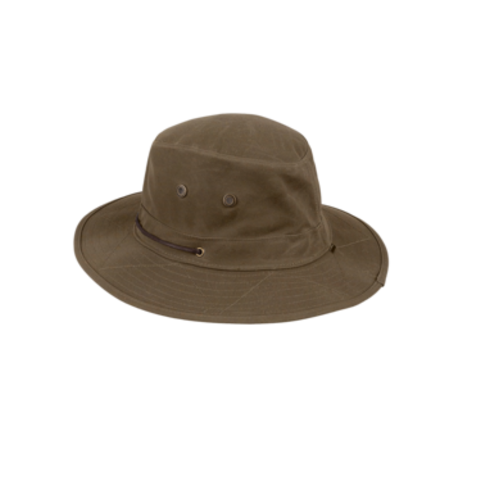 Hat Khaki All Weather Waxed Cotton - L/X