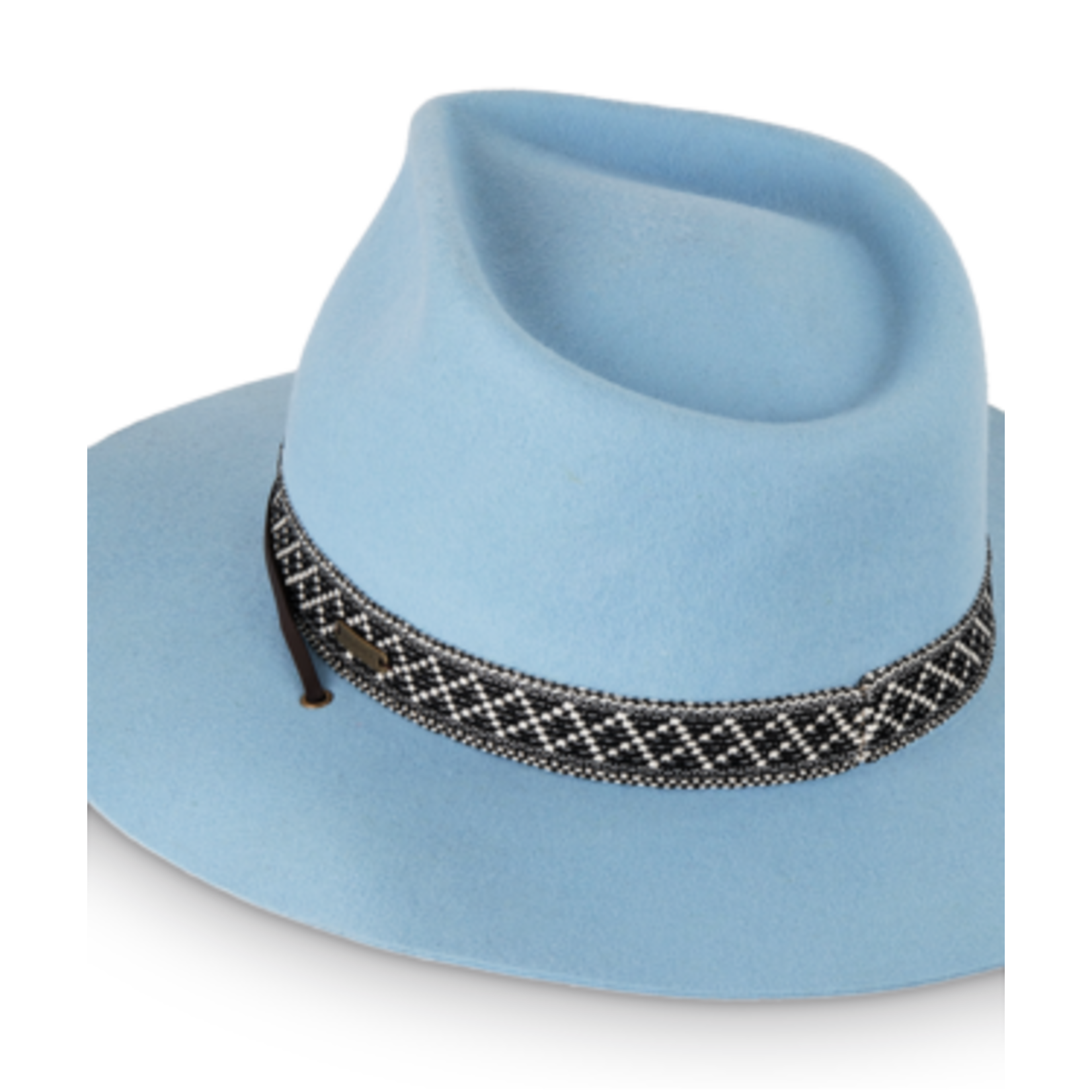 Hat Faded Blue Wide Brim Phoenix - Small