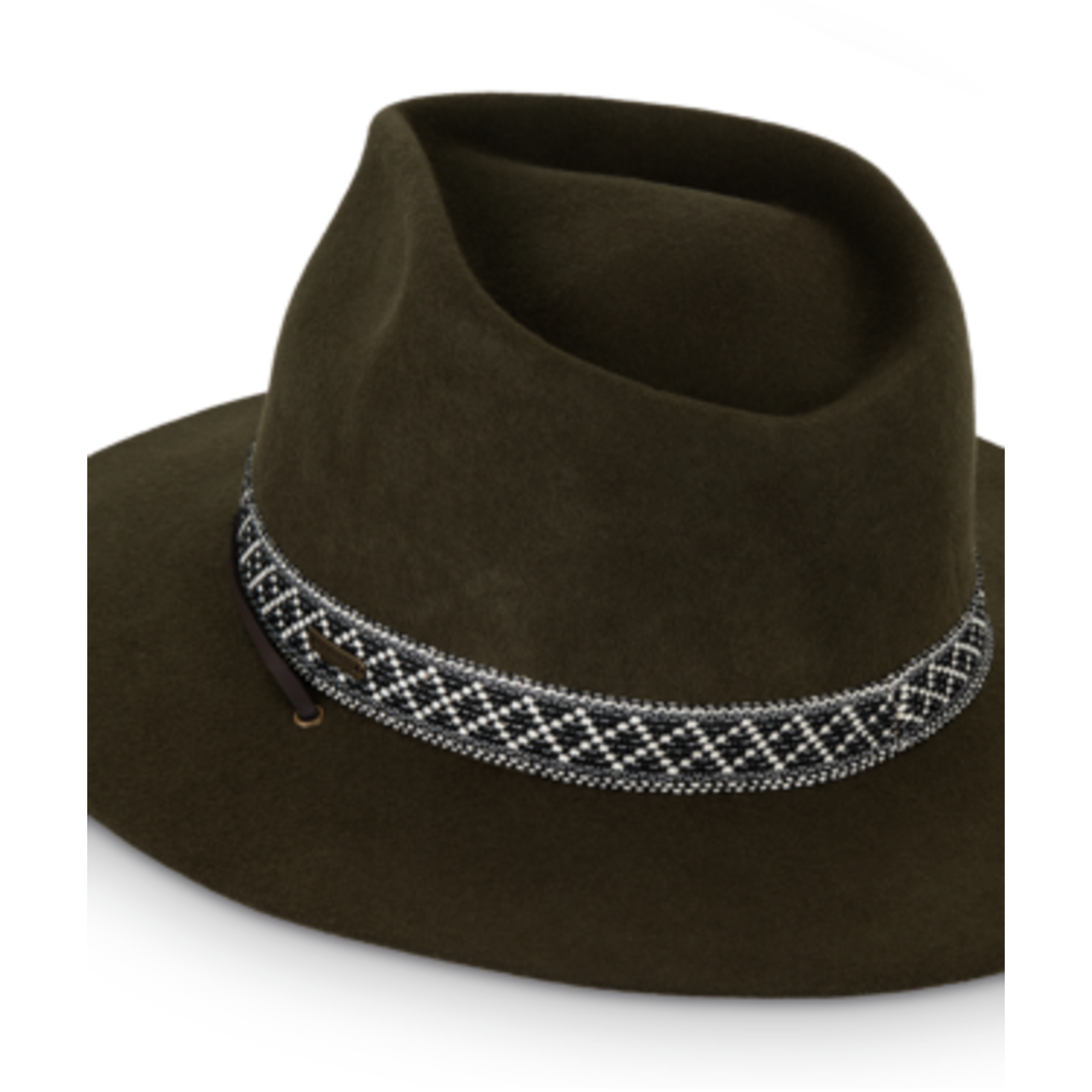 Hat Olive Wide Brim Phoenix - Small