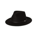 Hat Black Wool Safari - Kallie