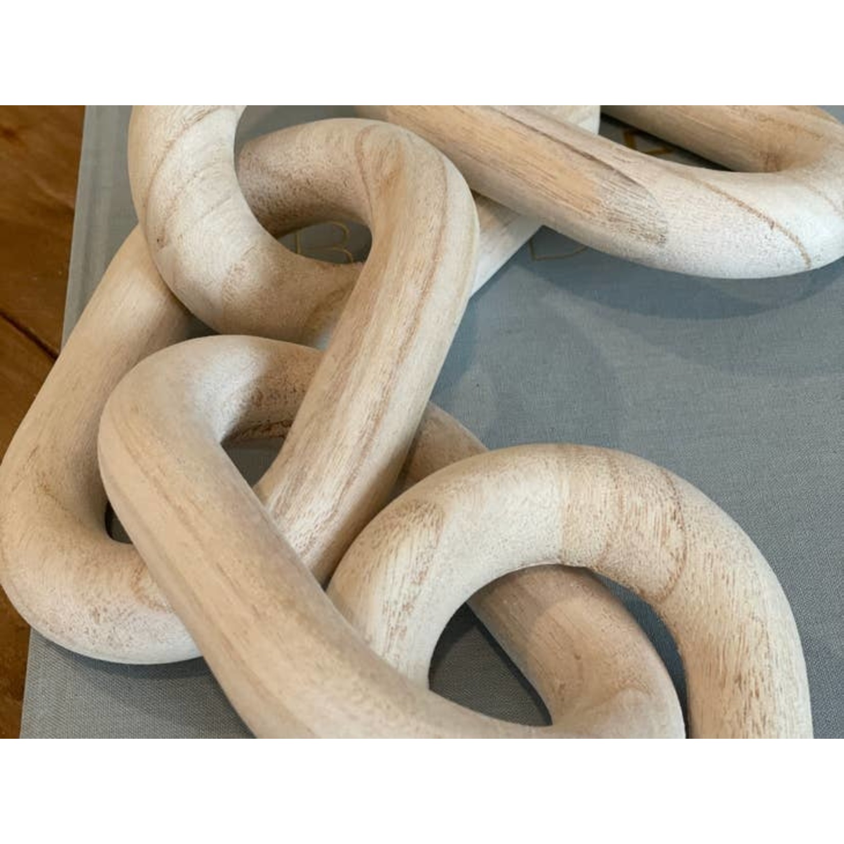 Wood Chain Link - Natural