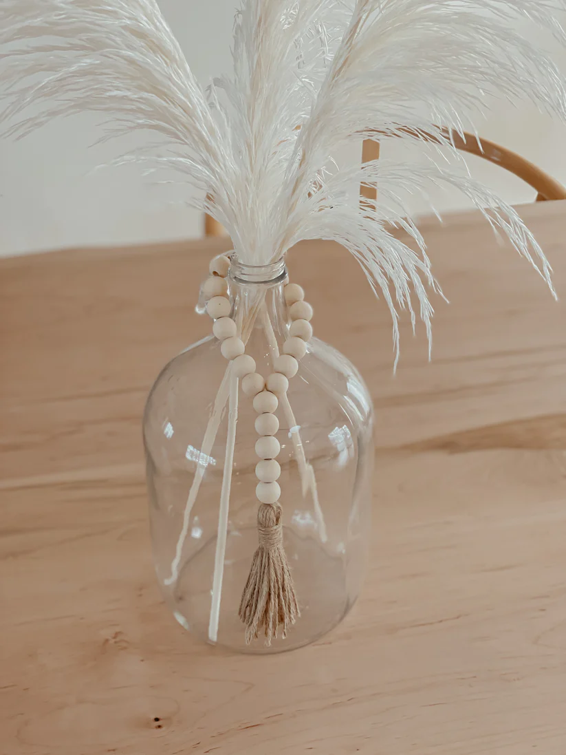 Wood Garland Loop Natural Copper Alley Gift Boutique