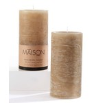 Candle 3x6 Pillar Beige