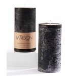 Candle 3x6 Pillar Black