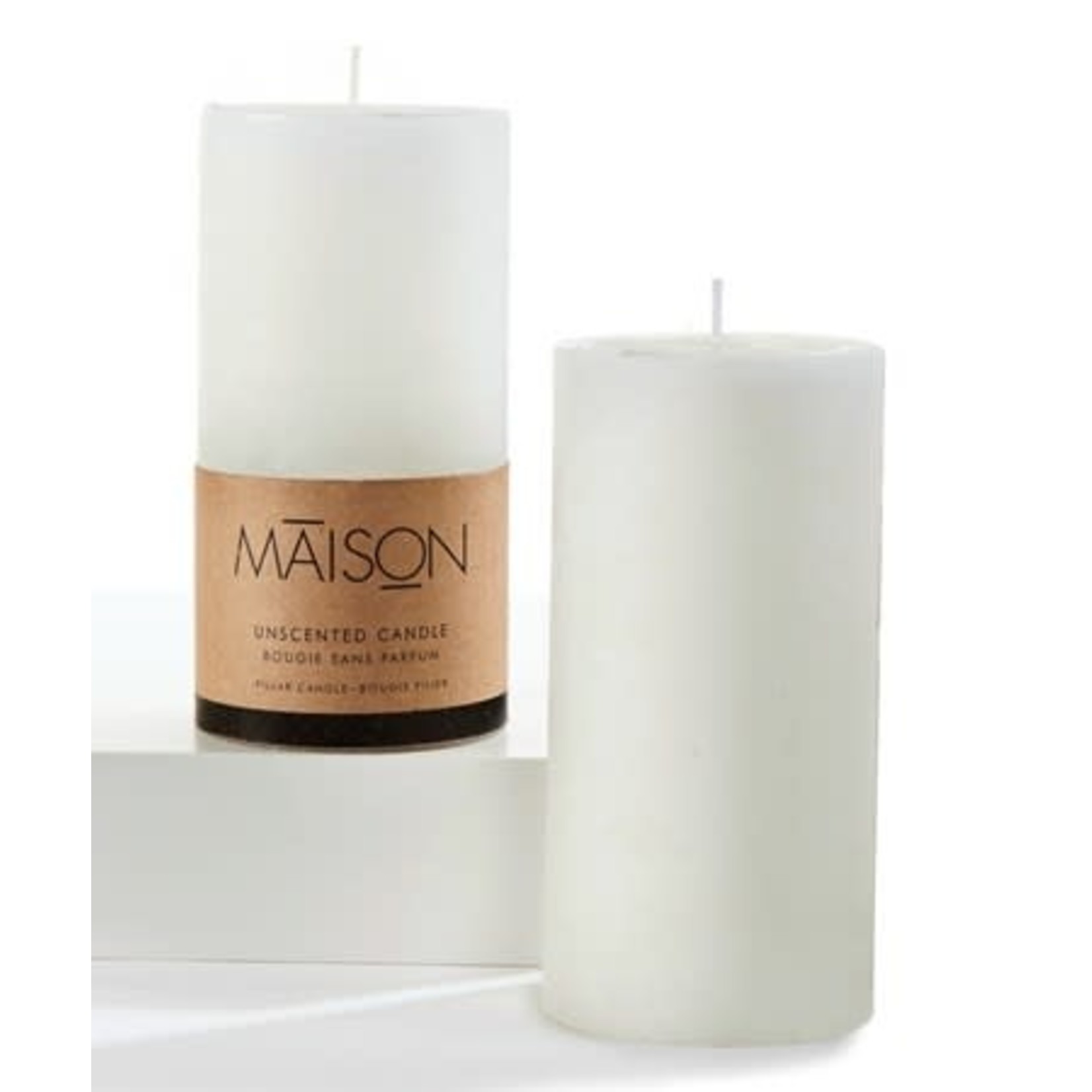 Candle 3x6 Pillar White