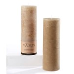 Candle 3x9 Pillar Beige