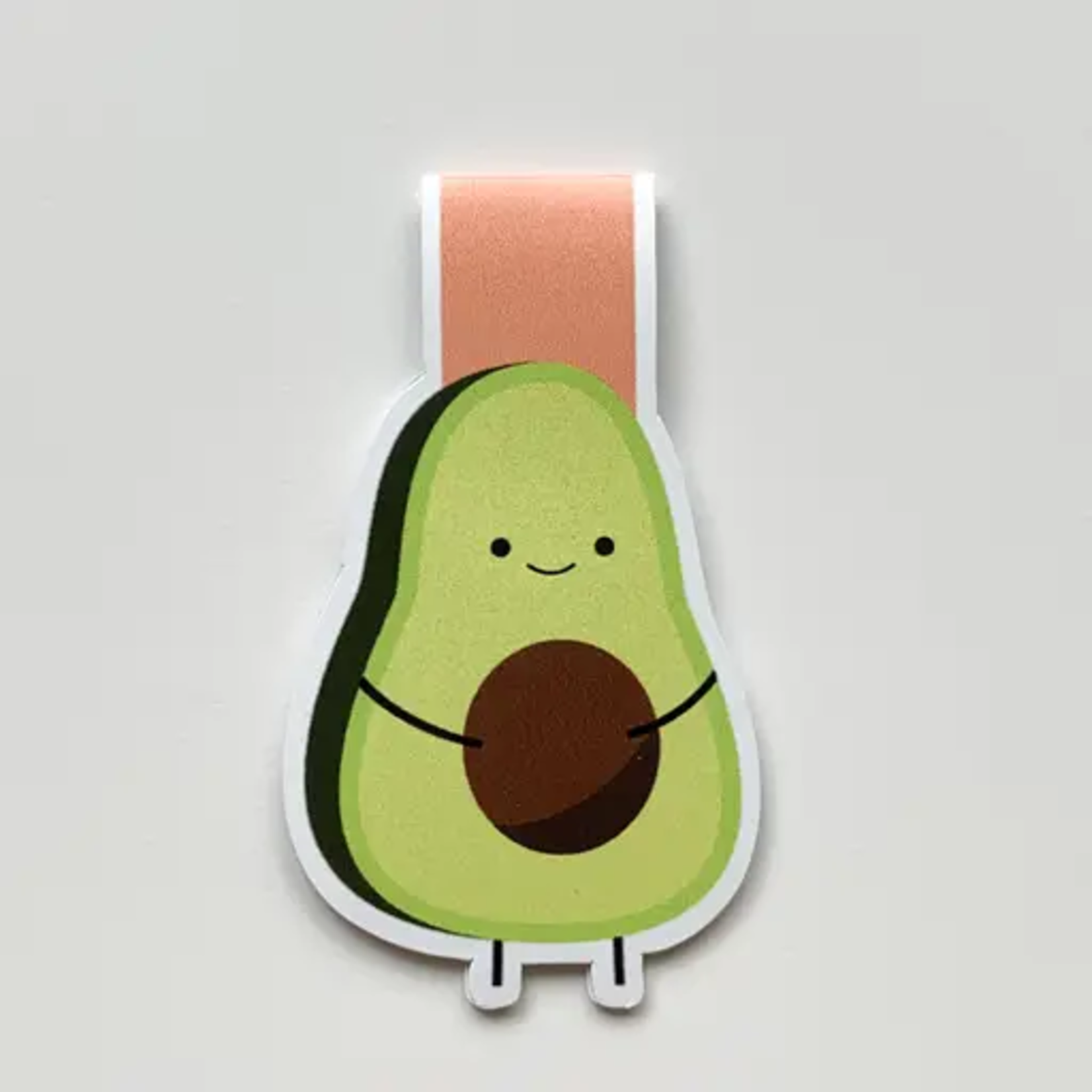 Magnetic Bookmark - Standing Avocado