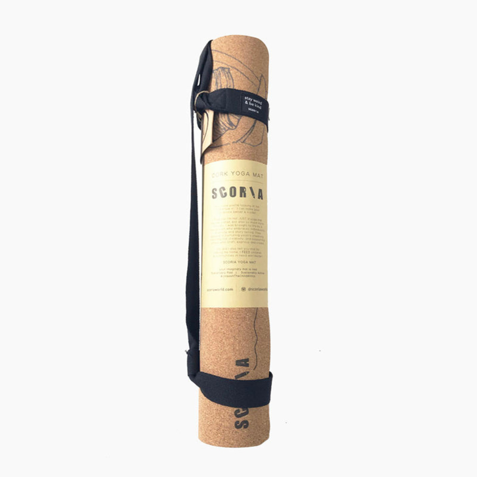 Cork Yoga Mat Mountain Lion - 3.5mm