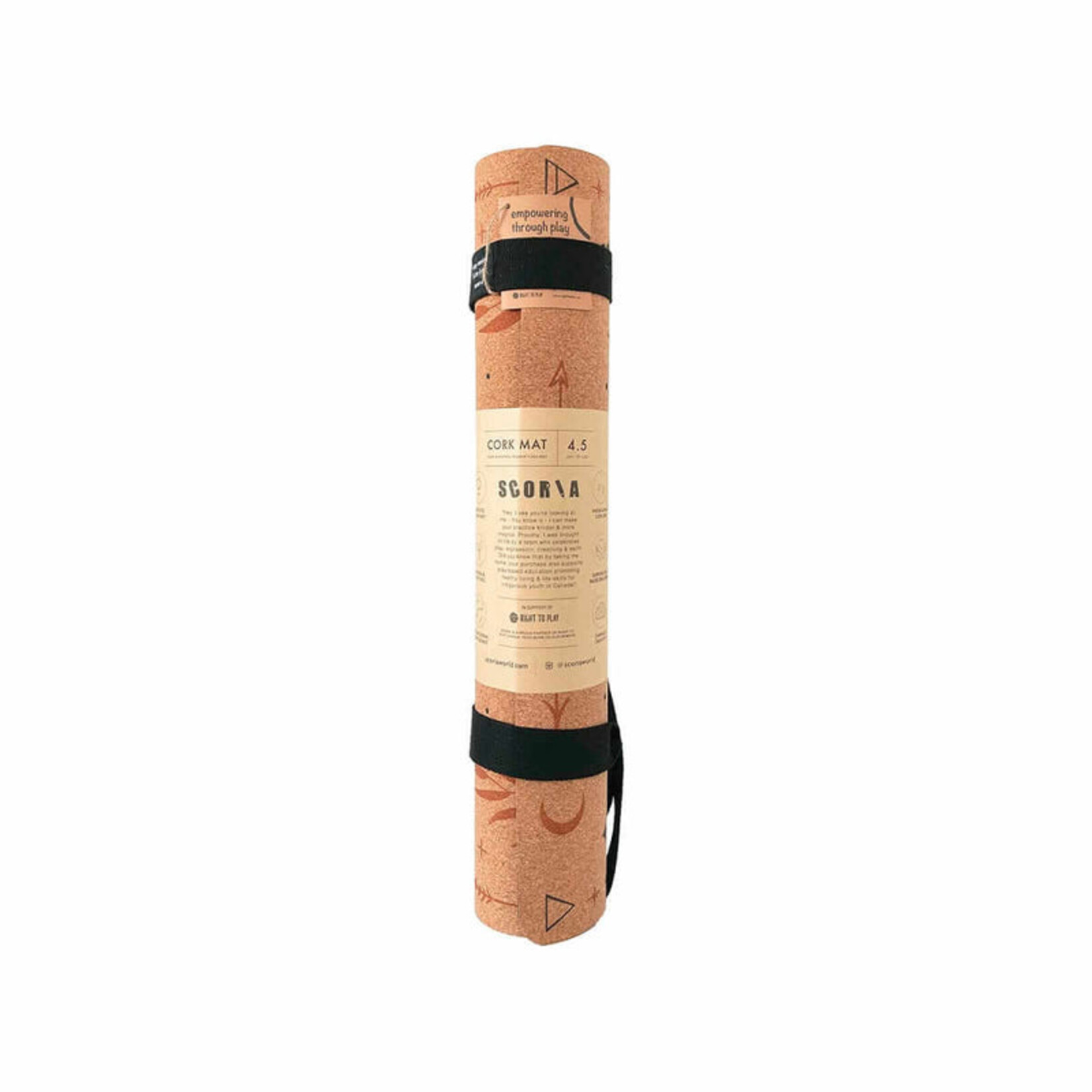 Butterfly Cork Yoga Mat - 4.5mm