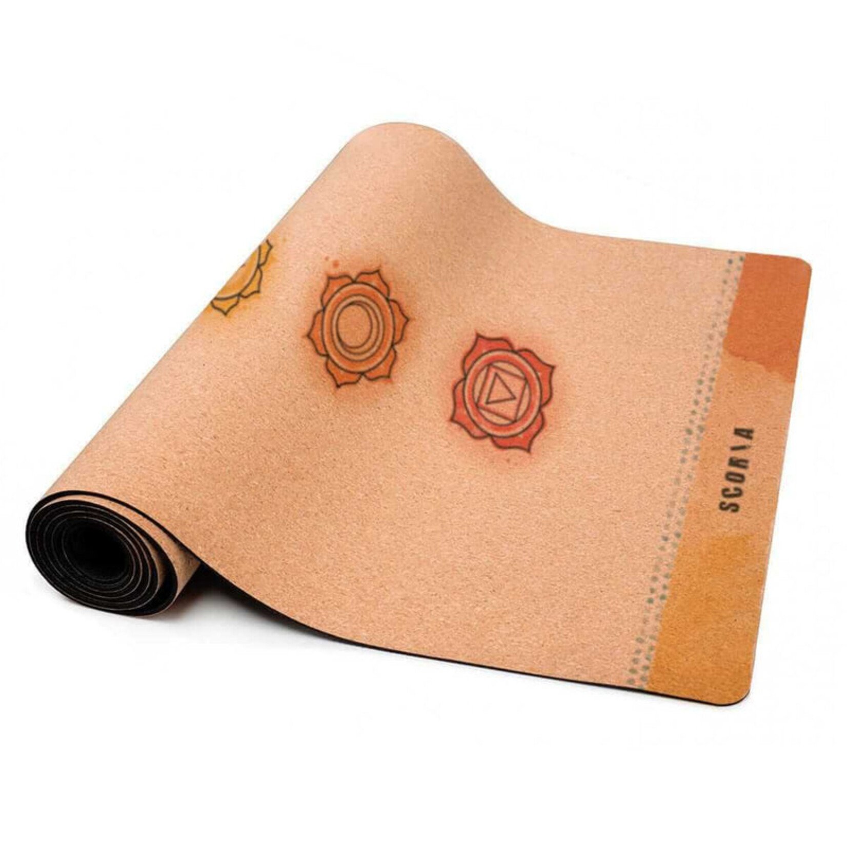 Chakras Cork Yoga Mat - 4.5mm