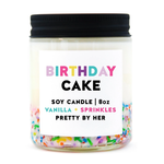 Soy Candle - Birthday Cake