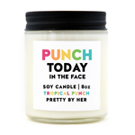 Soy Candle - Punch Today in the Face