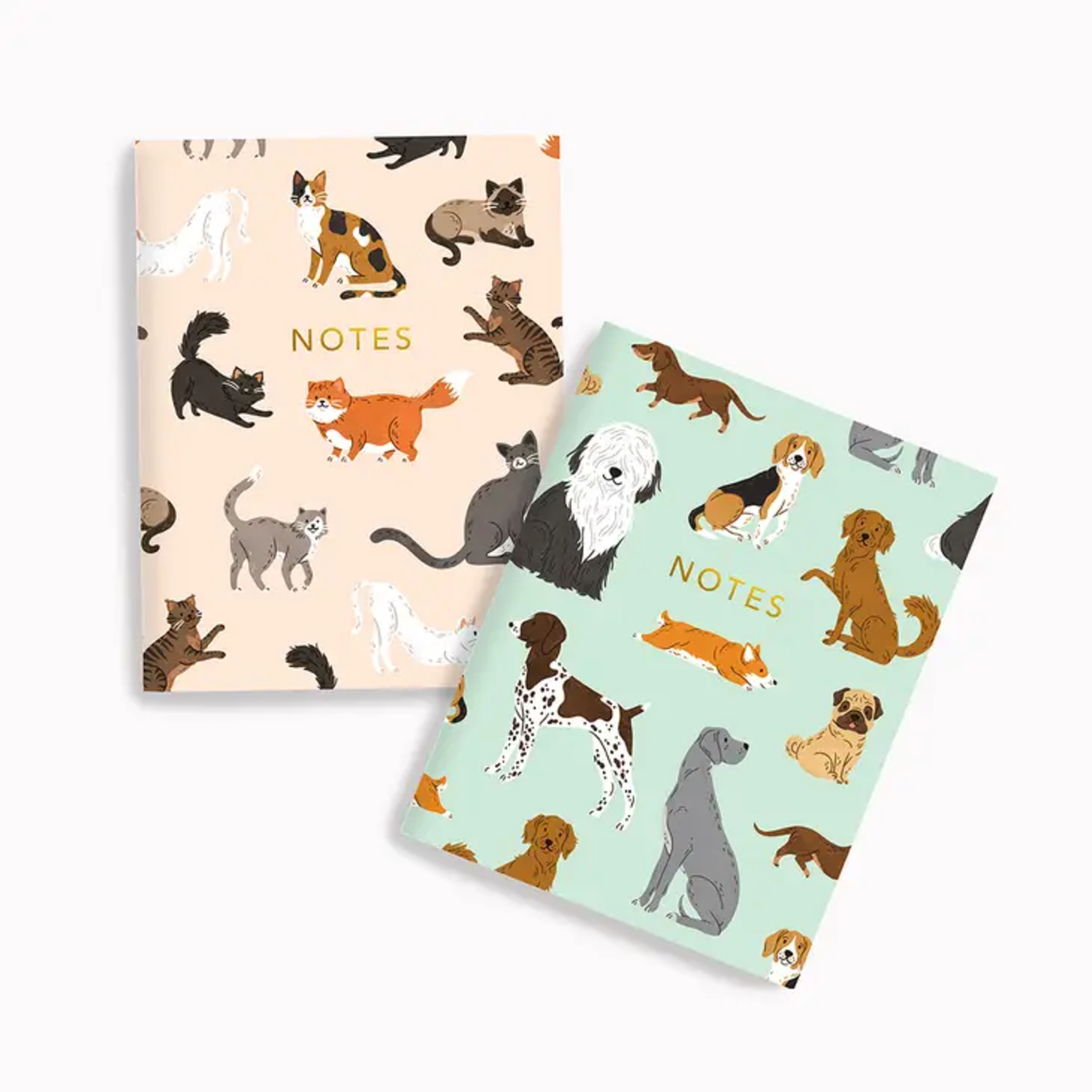 Cats & Dogs Pocket Notebook Set