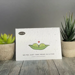 Two Peas in a Pod - Plantable Card