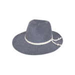 Hat Blue Safari w Cotton Rope OneSize - Lakelyn