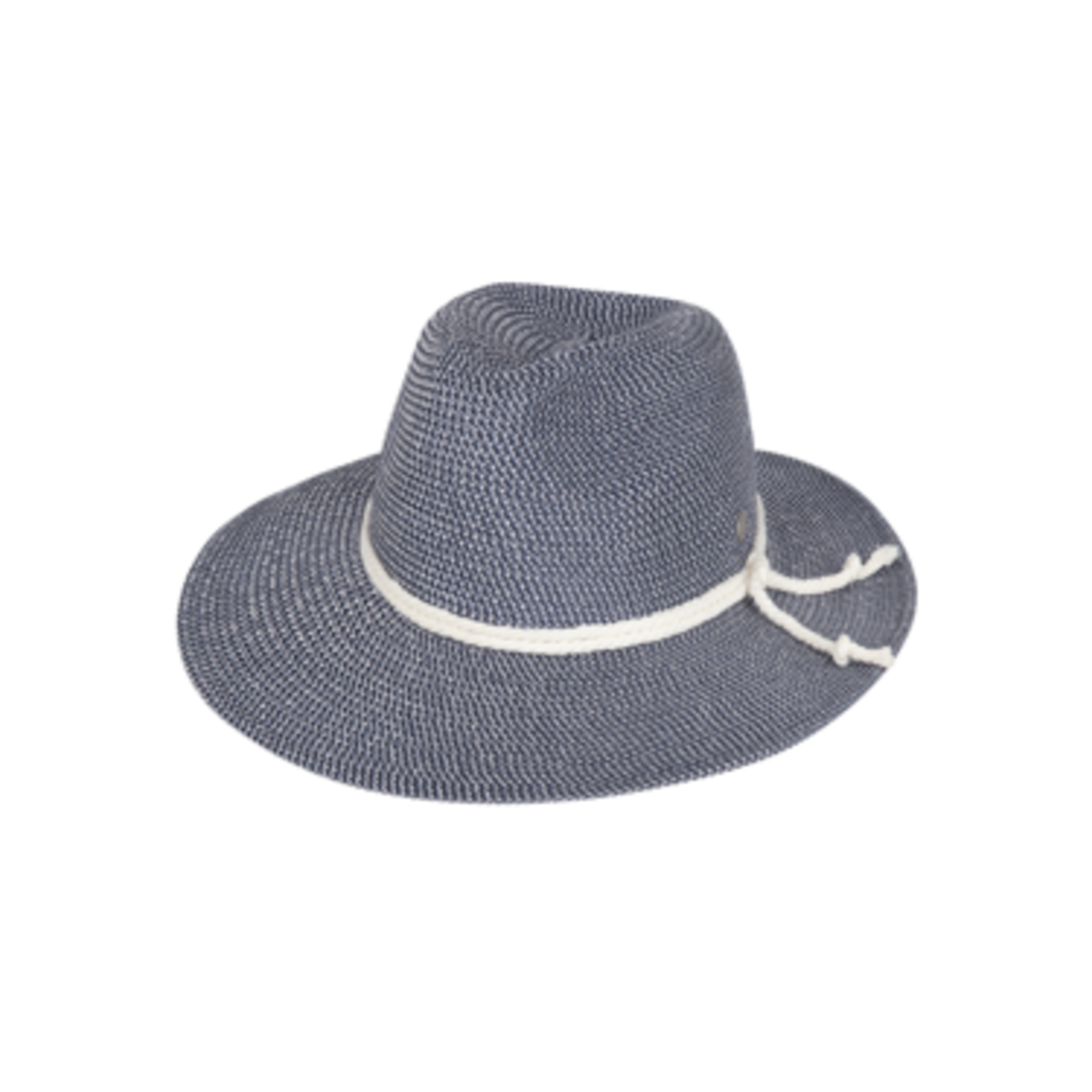 Hat Blue Safari w Cotton Rope OneSize - Lakelyn